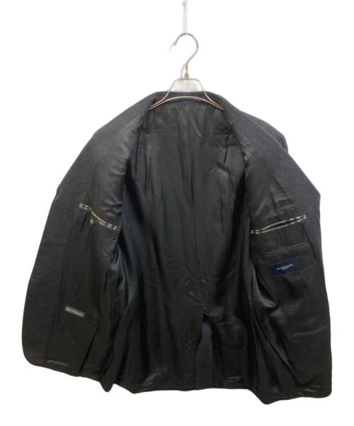 BURBERRY LONDON（バーバリーロンドン）BURBERRY LONDON (バーバリーロンドン) ウールテーラードジャケット ブラック サイズ:	SIZE 48の古着・服飾アイテム