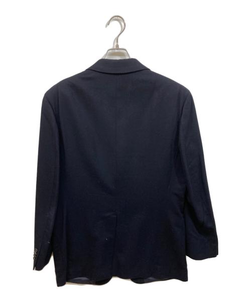 BURBERRY LONDON（バーバリーロンドン）BURBERRY LONDON (バーバリーロンドン) ウールテーラードジャケット ネイビー サイズ:	SIZE 48の古着・服飾アイテム