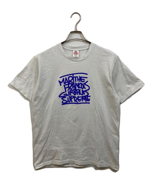 SUPREME（シュプリーム）Supreme (シュプリーム) MARITHE+FRANCOIS GIRBAUD (マリテフランソワジルボー) Marithe + Francois Girbaud Tee ホワイト サイズ:	SIZE Mの古着・服飾アイテム
