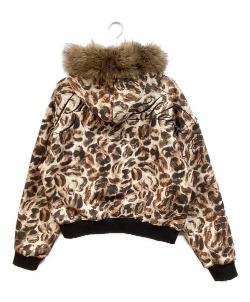 bitterwear（ビターウェア）bitterwear (ビターウェア) ファーパーカー ブラウン サイズ:Mの古着・服飾アイテム