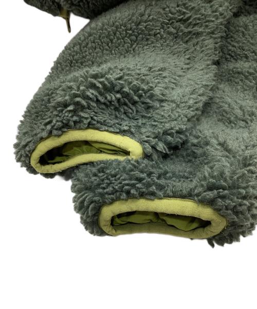 stussy（ステューシー）stussy (ステューシー) SHERPA REVERSIBLE JACKET グレー サイズ:Mの古着・服飾アイテム