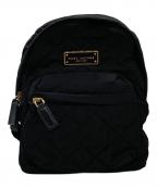 MARC JACOBSマークジェイコブズ）の古着「キルティングリュック」｜ブラック