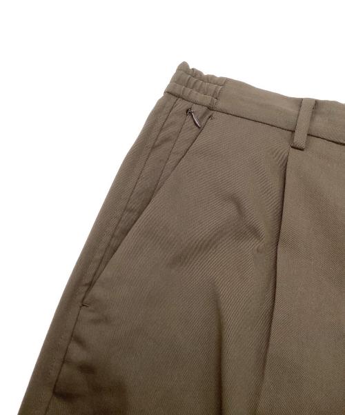 AOURE（アウール）AOURE (アウール) イージースラックス ブラウン サイズ:Lの古着・服飾アイテム