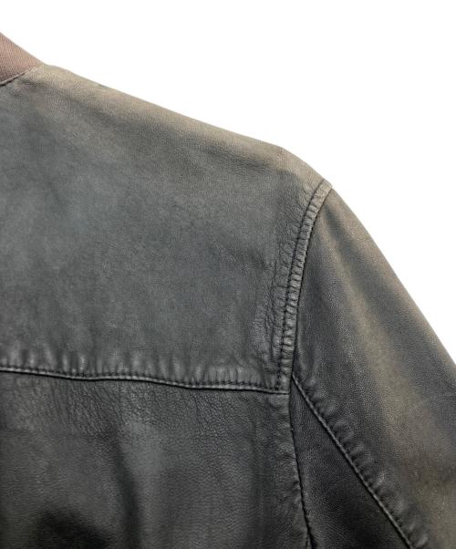 ALL SAINTS（オールセインツ）ALL SAINTS (オールセインツ) ラムレザージャケット ブラック サイズ:	SIZE Lの古着・服飾アイテム