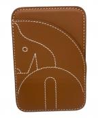 HERMESエルメス）の古着「カードケース 《MagSafe》 エマン “シュヴァル”」｜ゴールド