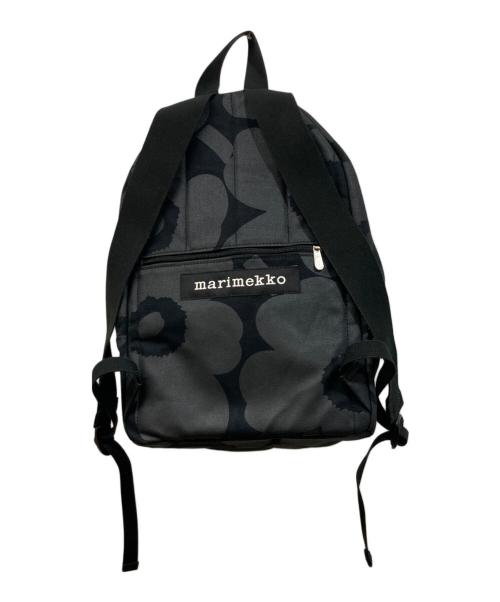marimekko（マリメッコ）marimekko (マリメッコ) enni pieni unikko バックパック ブラックの古着・服飾アイテム