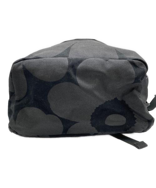 marimekko（マリメッコ）marimekko (マリメッコ) enni pieni unikko バックパック ブラックの古着・服飾アイテム