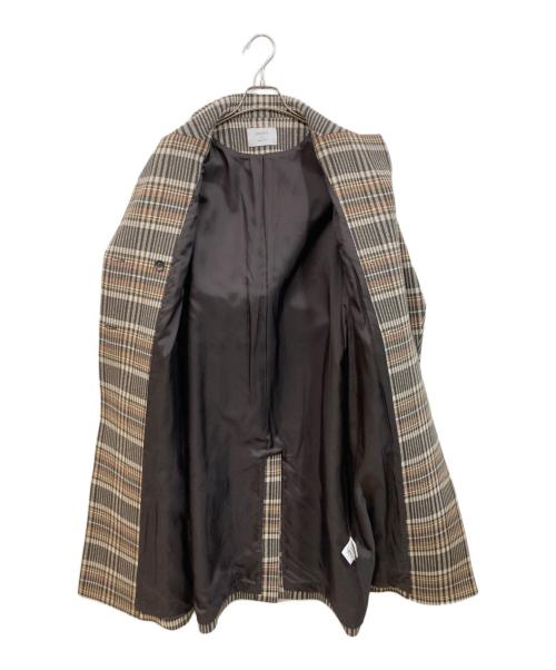 STUDIOUS（ステュディオス）STUDIOUS (ステュディオス) ダブルブレストコート ブラウン サイズ:	SIZE 0の古着・服飾アイテム