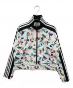 adidasアディダス）の古着「トラックジャケット」｜ブラック