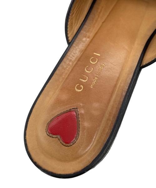 GUCCI（グッチ）GUCCI (グッチ) プリンスタウン ブラック サイズ:38の古着・服飾アイテム