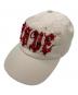 Tanaka Daisuke（タナカ ダイスケ）の古着「LOVE cap Punk beige」｜ベージュ