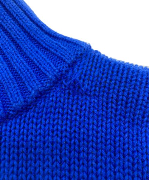 POLO RALPH LAUREN（ポロ・ラルフローレン）POLO RALPH LAUREN (ポロ・ラルフローレン) ハーフジップニット ネイビー サイズ:SIZE XLの古着・服飾アイテム