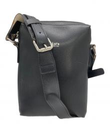 Lui's（ルイス）の古着「スプリットレザーポーチ」｜ブラック