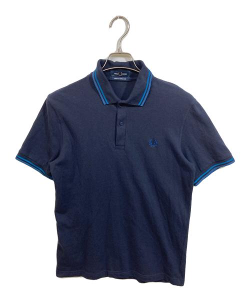 FRED PERRY（フレッドペリー）FRED PERRY (フレッドペリー) ポロシャツ ネイビー サイズ:	SIZE 40の古着・服飾アイテム