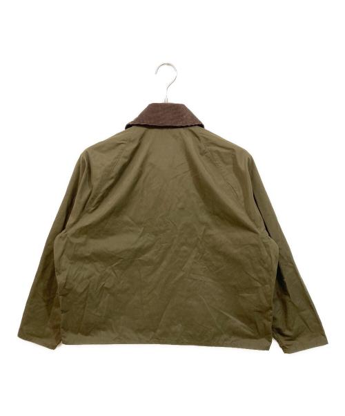 Barbour（バブアー）Barbour (バブアー) TRANSPORT ポリエステルコットン ピーチスキン ジャケット オリーブ サイズ:34の古着・服飾アイテム
