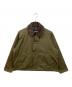 Barbour（バブアー）の古着「TRANSPORT ポリエステルコットン ピーチスキン ジャケット」｜オリーブ