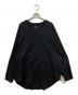 s'yte（サイト）の古着「JERSEY BIG RAGLAN T-SHIRT」｜ブラック