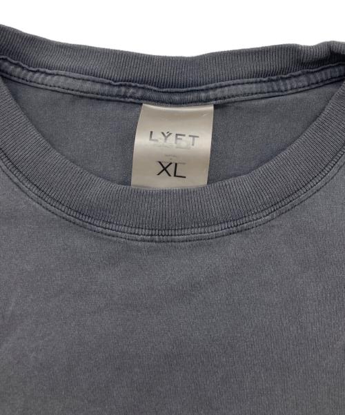 Lyft（リフト）Lyft (リフト) サークルロゴTシャツ ブラック サイズ:XLの古着・服飾アイテム