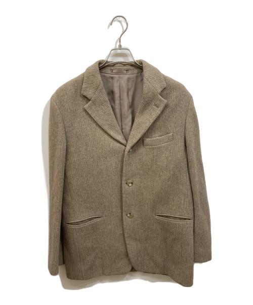 IM MEN（アイム メン）IM MEN (アイム メン) ウールテーラードジャケット ベージュ サイズ:	SIZE 6の古着・服飾アイテム
