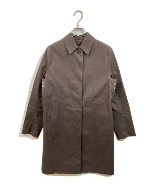 MACKINTOSH（マッキントッシュ）MACKINTOSH (マッキントッシュ) ゴム引きステンカラーコート ベージュ サイズ:	SIZE 36の古着・服飾アイテム