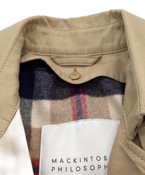 MACKINTOSH PHILOSOPHY（マッキントッシュ フィロソフィー）MACKINTOSH PHILOSOPHY (マッキントッシュ フィロソフィー) ライナー付トレンチコート ベージュ サイズ:	SIZE 38の古着・服飾アイテム