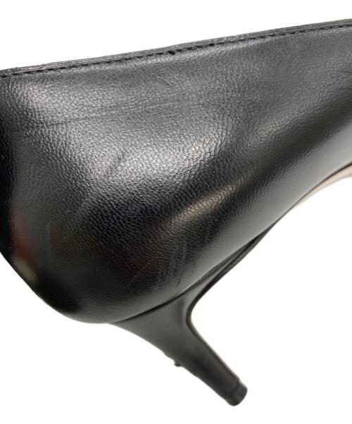 GUCCI（グッチ）GUCCI (グッチ) GGパールパンプス ブラック サイズ:	SIZE 36 1/2の古着・服飾アイテム