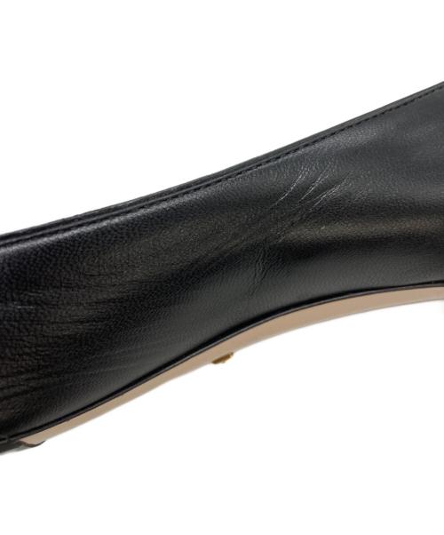 GUCCI（グッチ）GUCCI (グッチ) GGパールパンプス ブラック サイズ:	SIZE 36 1/2の古着・服飾アイテム