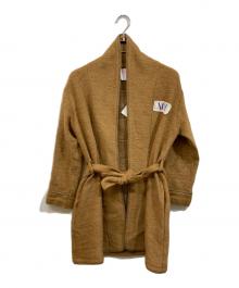 broken heart club（ブロークン・ハーツ・クラブ）の古着「モヘヤ混ロングカーディガン」｜ベージュ