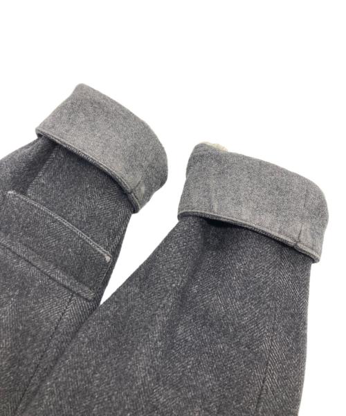 THE RERACS（ザ リラクス）THE RERACS (ザ リラクス) ウールコート グレー サイズ:SIZE 36の古着・服飾アイテム