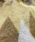 中古・古着 MINEDENIM (マインデニム) Kid Mohair Argyle Knit Long Cardigan ベージュ サイズ:SIZE 3：15000円