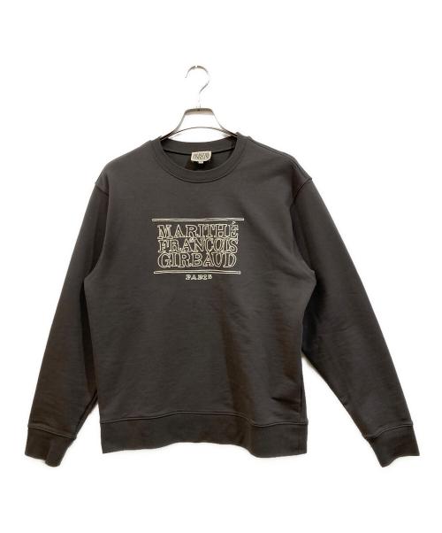 MARITHE+FRANCOIS GIRBAUD（マリテフランソワジルボー）MARITHE+FRANCOIS GIRBAUD (マリテフランソワジルボー) CLASSIC LOGO SWEATSHIRT グレー サイズ:SIZE Lの古着・服飾アイテム