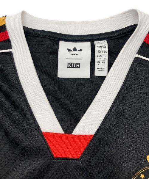 KITH（キス）KITH (キス) adidas (アディダス) Football DHL Wxpress Jersey ブラック サイズ:	SIZE Lの古着・服飾アイテム