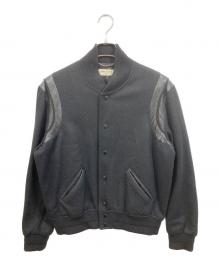 Saint Laurent Paris（サンローランパリ）の古着「テディジャケット」｜ブラック