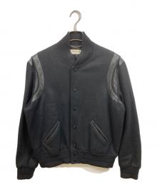 Saint Laurent Paris（サンローランパリ）の古着「テディジャケット」｜ブラック