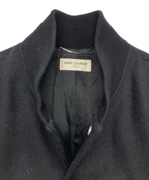 Saint Laurent Paris（サンローランパリ）Saint Laurent Paris (サンローランパリ) テディジャケット ブラック サイズ:SIZE 50の古着・服飾アイテム