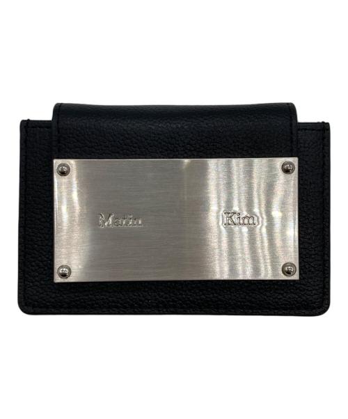 Matin Kim（マーティン・キム）Matin Kim (マーティン・キム) ACCORDION WALLET ブラックの古着・服飾アイテム