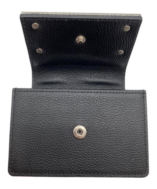 Matin Kim（マーティン・キム）Matin Kim (マーティン・キム) ACCORDION WALLET ブラックの古着・服飾アイテム