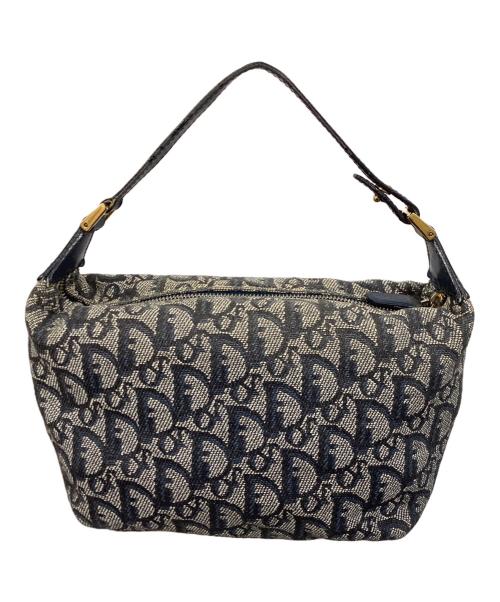 Christian Dior（クリスチャン ディオール）Christian Dior (クリスチャン ディオール) トロッター ポーチショルダーバッグ グレーの古着・服飾アイテム