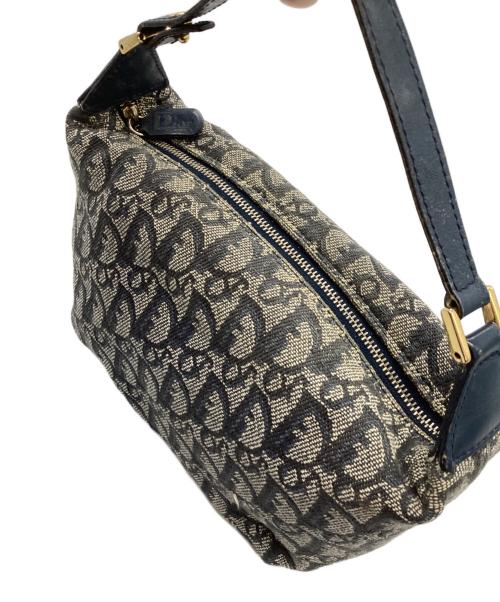 Christian Dior（クリスチャン ディオール）Christian Dior (クリスチャン ディオール) トロッター ポーチショルダーバッグ グレーの古着・服飾アイテム