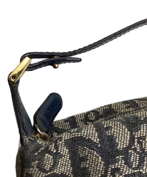 Christian Dior（クリスチャン ディオール）Christian Dior (クリスチャン ディオール) トロッター ポーチショルダーバッグ グレーの古着・服飾アイテム