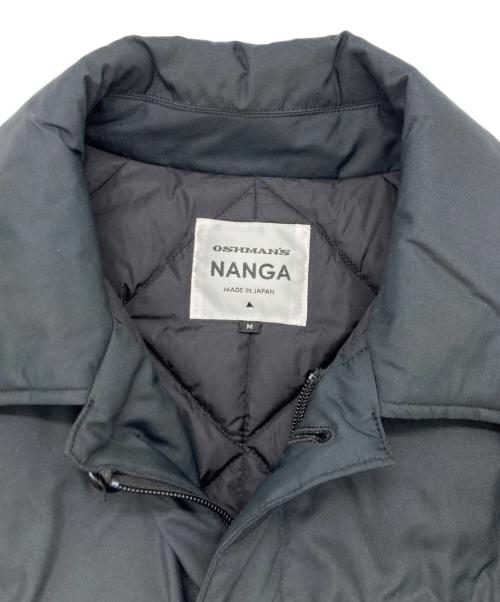 NANGA（ナンガ）NANGA (ナンガ) Oshman's (オッシュマンズ) 別注ダウンジャケット ブラック サイズ:	SIZE Mの古着・服飾アイテム