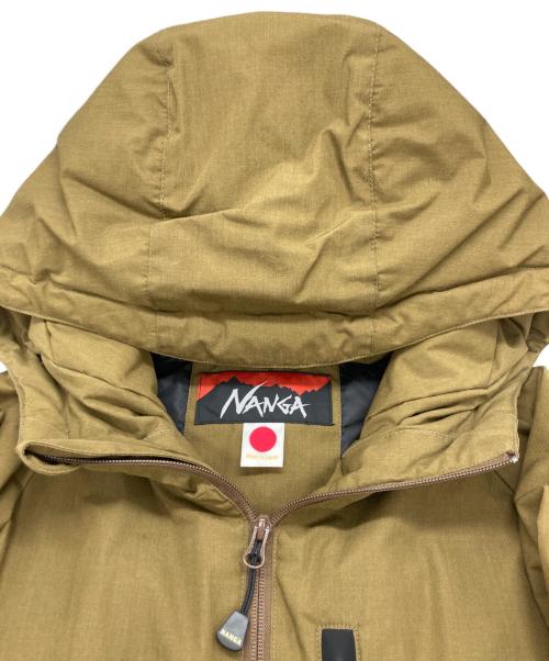 NANGA（ナンガ）NANGA (ナンガ) 焚火ダウンジャケット ブラウン サイズ:XSの古着・服飾アイテム