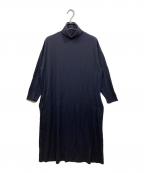 中川政七商店ナカガワマサシチショウテン）の古着「ウールワイドワンピース」｜ブラック