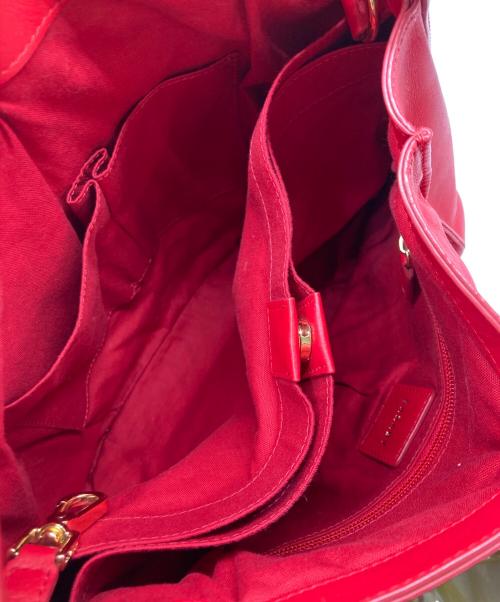 SAZABY（サザビー）SAZABY (サザビー) ワンショルダーバッグ レッドの古着・服飾アイテム