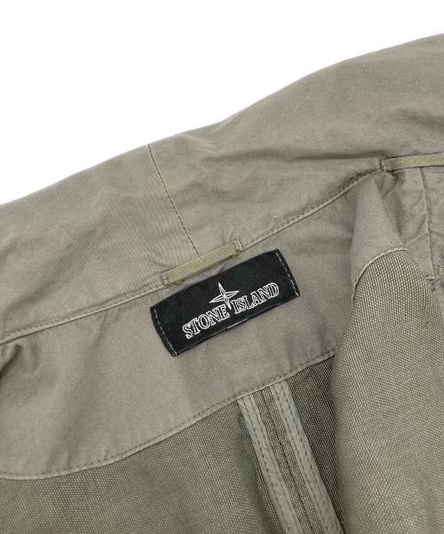 STONE ISLAND SHADOW PROJECT（ストーンアイランド シャドウプロジェクト）STONE ISLAND SHADOW PROJECT (ストーンアイランド シャドウプロジェクト) LINEN BLAZER ブラック サイズ:Lの古着・服飾アイテム