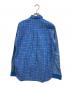 jan machenhauer (ヤンマッケンハウアー) チェックシャツ ブルー サイズ:	SIZE 48：5000円