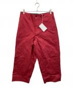 TUKIツキ）の古着「Short Short Wide Work」｜レッド