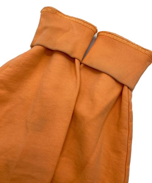 maison kitsune（メゾンキツネ）maison kitsune (メゾンキツネ) YOGA FOXクルーネックスウェット オレンジ サイズ:SIZE Mの古着・服飾アイテム