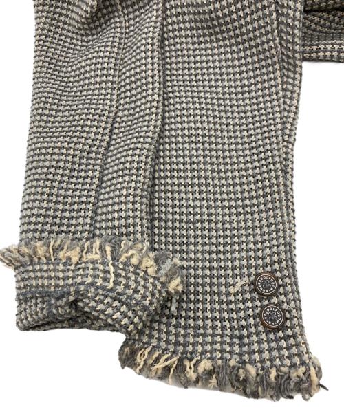 ADOLFO DOMINGUEZ（アドルフォ ドミンゲス）ADOLFO DOMINGUEZ (アドルフォ ドミンゲス) ツイードジャケット グレー サイズ:	SIZE 36の古着・服飾アイテム