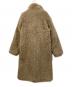 anuke (アンヌーク) Ecofur Over Coat /エコファーオーバーコート ブラウン サイズ:38：7000円